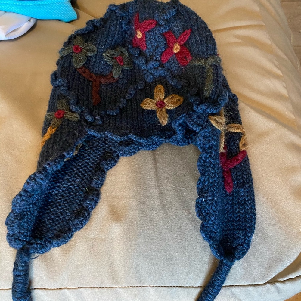 Merino wool winter hat